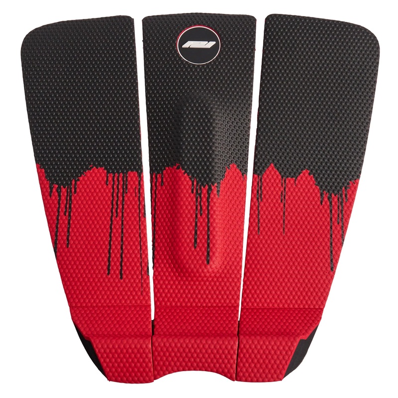 Pro-Lite The Drip Surf V2 Traction Pad – Black/Red