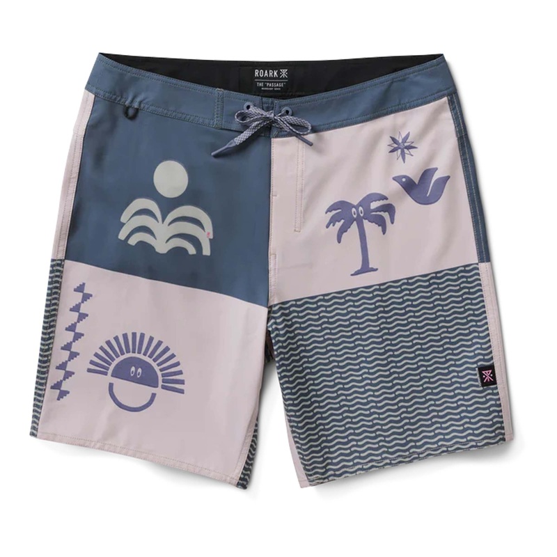 Roark Passage 18″ Men’s Boardshorts – Multi Color