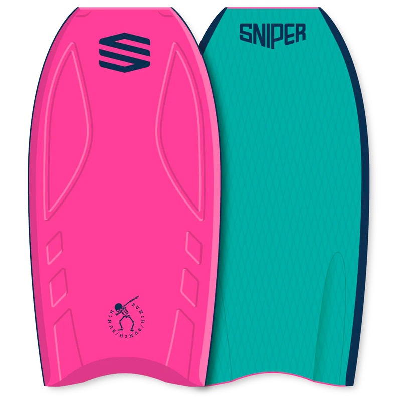 Sniper Bunch 41″ Bodyboard – Pink