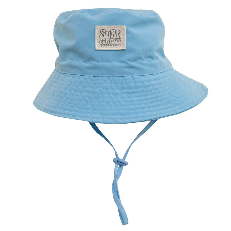 Surf Station Watson Toddler Boonie Hat – Light Blue
