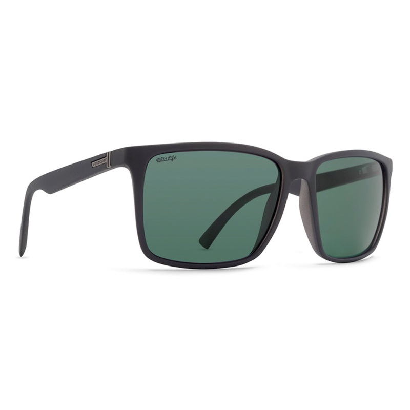 VonZipper Lesmore Men’s Sunglasses – Black Gloss/Wild Vintage Grey Polarized