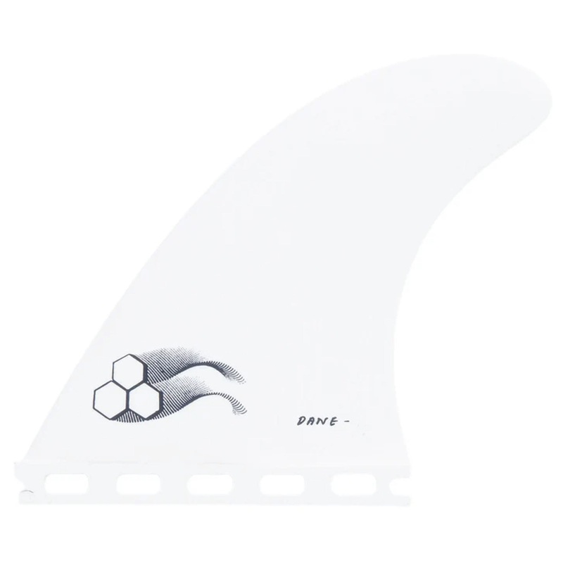 Channel Islands Merrick x Dane R. Futures Tri Surfboard Fins – Large/White