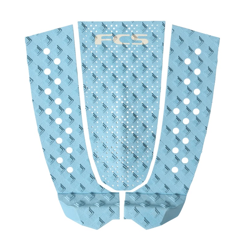 FCS T-3 Pin Essential Series Traction Pad – Tranquil Blue