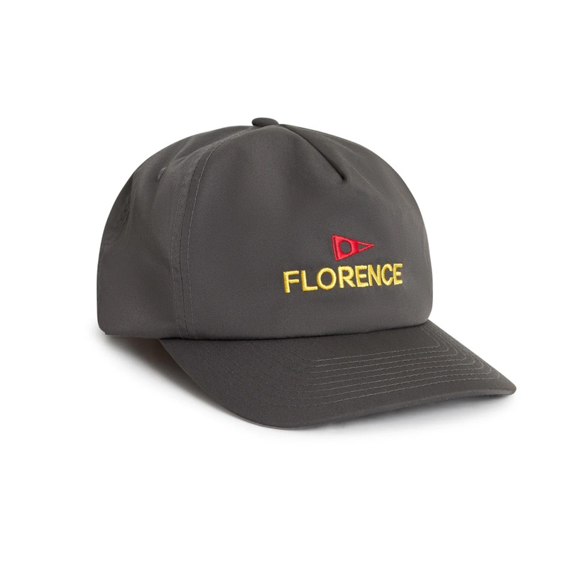 Florence Marine X Logo Twill Men’s Hat – Charcoal