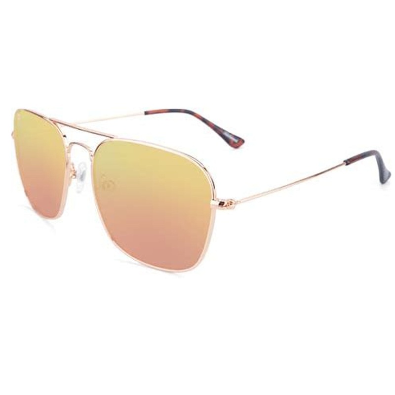 Knockaround Mount Evans Men’s Sunglasses – Rose Gold/Copper Polarized