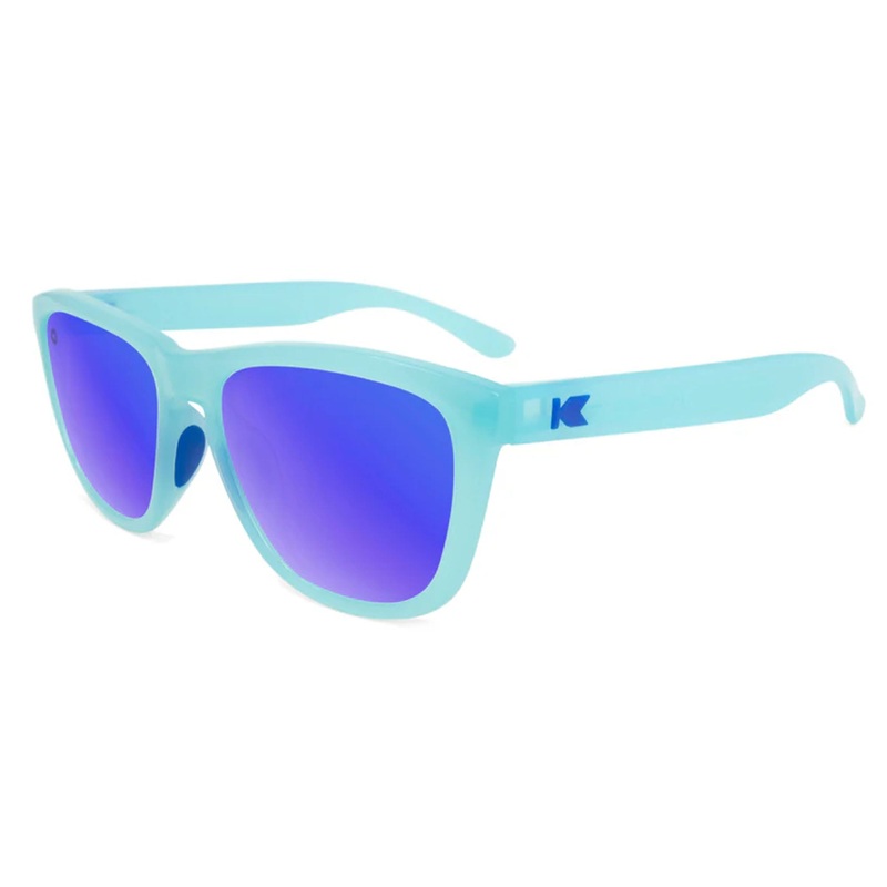 Knockaround Premiums Sport Men’s Sunglasses – Icy Blue/Moonshine Polarized