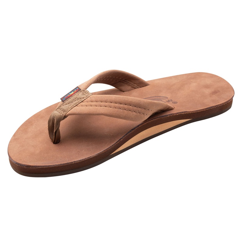 Rainbow Single Luxury Single Men’s Sandals – Nogales Wood