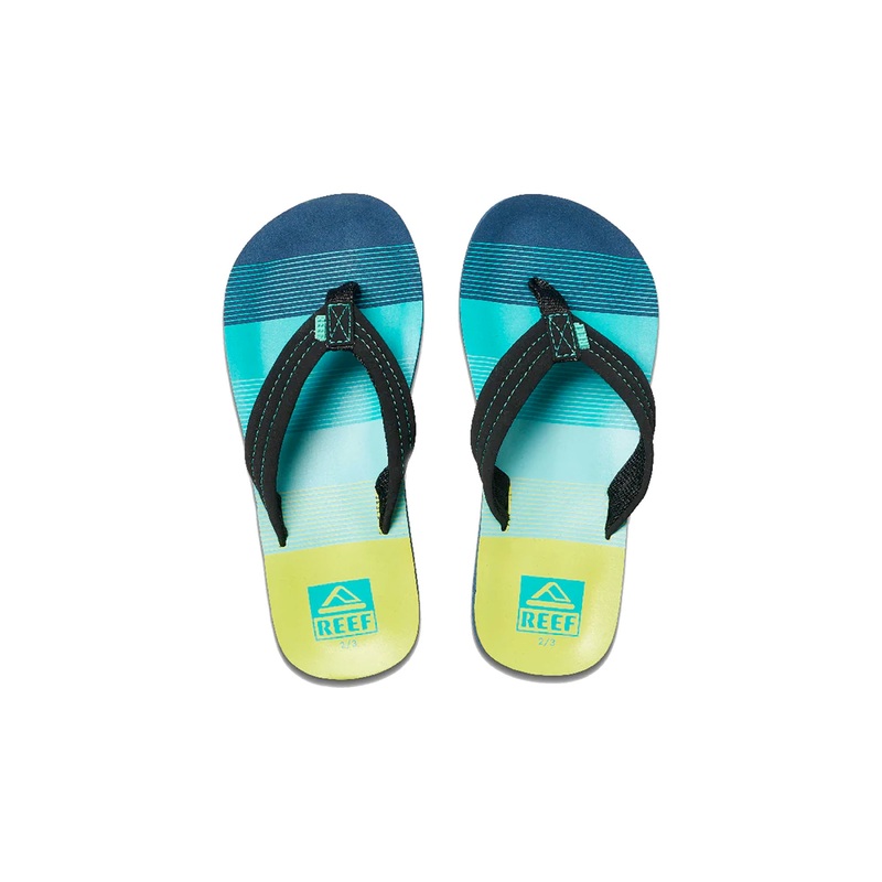 Reef Little Ahi Youth Boy’s Sandals – Aqua Green