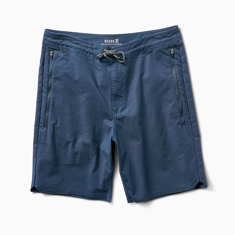 Roark Layover 2.0 19″ Men’s Walkshorts – Grey Blue