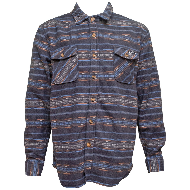 Surf Station Early Morning Men’s L/S Sweater Flannel – Navajo