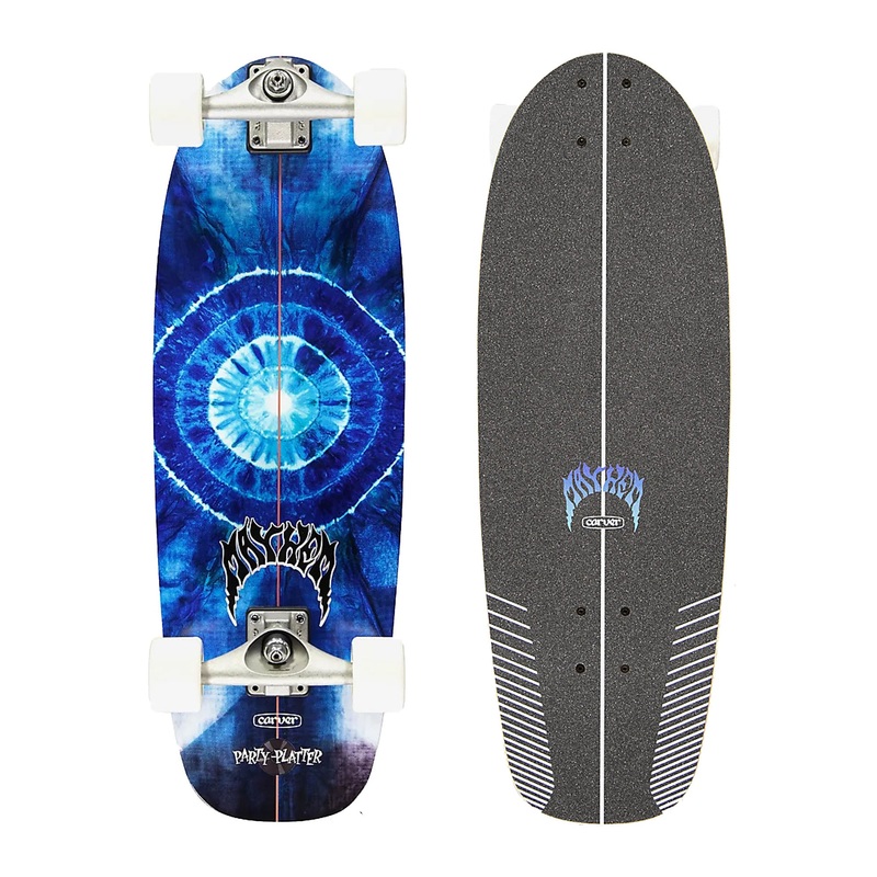 Carver x Lost C5 Party Platter 28″ Surfskate Skateboard