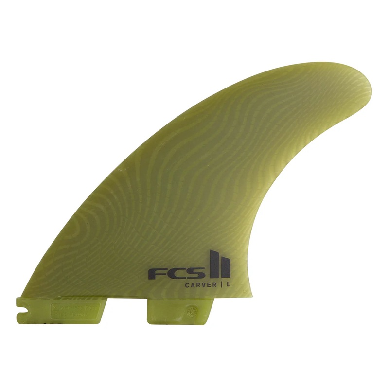 FCS II Carver Neo Glass 5-Fin Surfboard Fins – Large/Eucalyptus