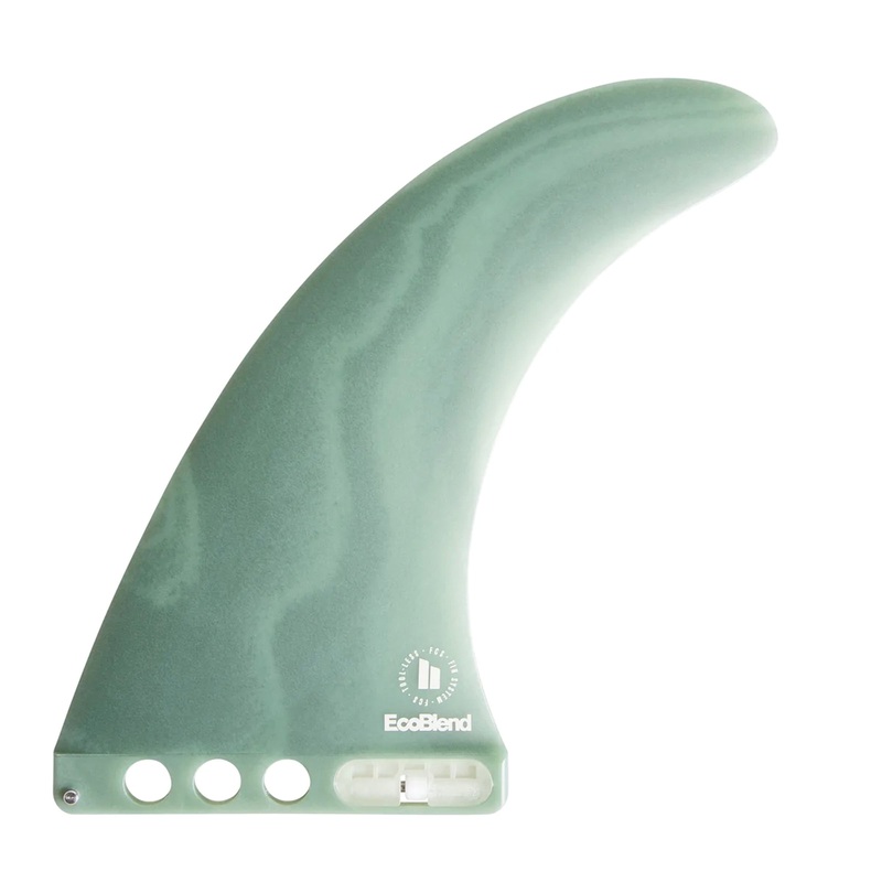 FCS II Connect Neo ECO Glass 8″ Longboard Surfboard Fin – Iceberg Green