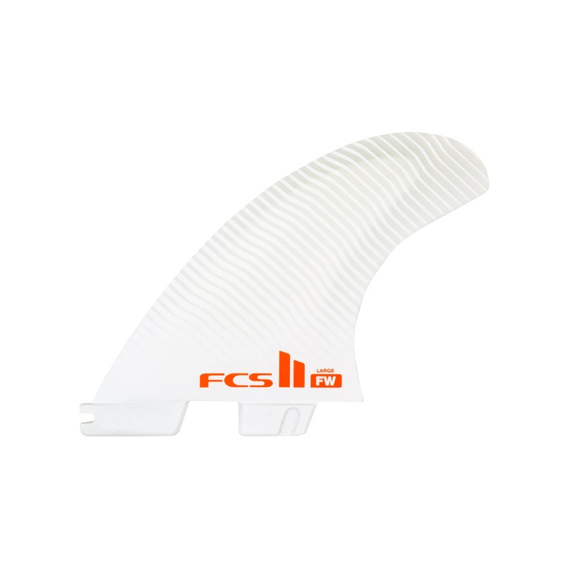 FCS II Firewire Dan Mann Performance Core Tri Surfboard Fins – Large/White