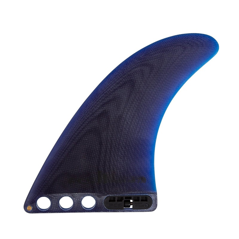 FCS II Single Fin Longboard Fin – 6″/Navy