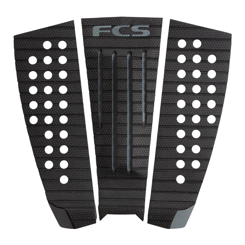 FCS Julian Wilson Tread-Lite Traction Pad – Black/Charcoal