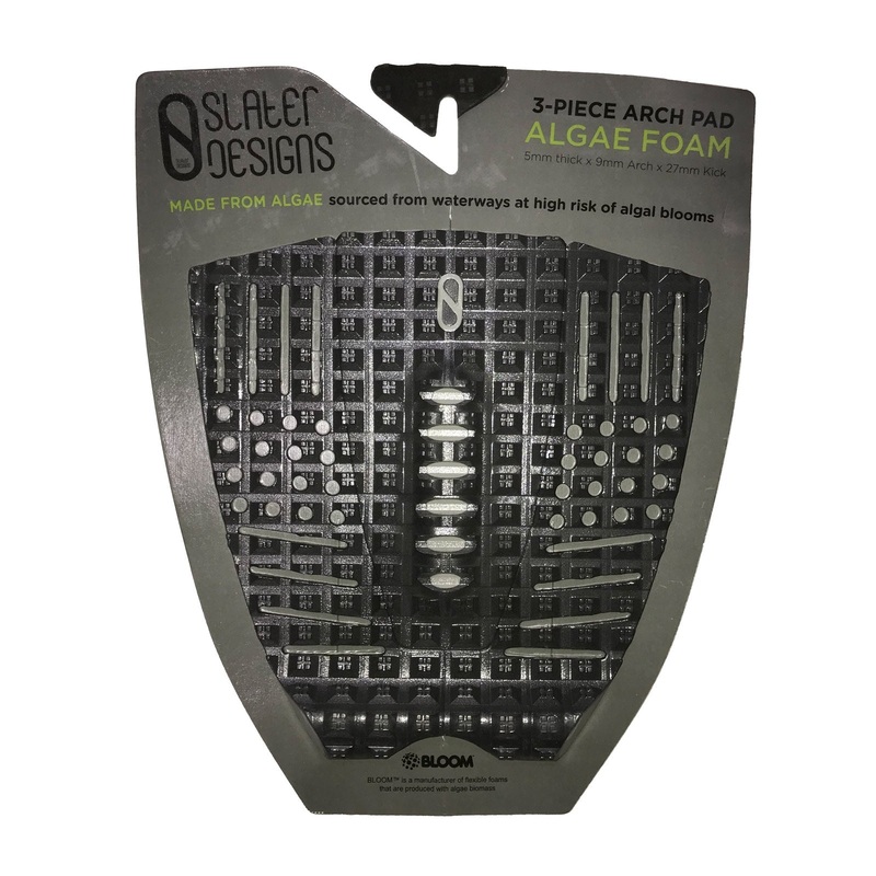 Firewire Slater Designs 3-Piece Arch Traction Pad – Black
