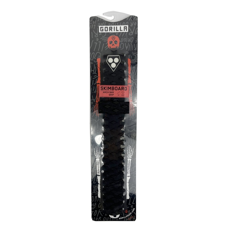 Gorilla Grip Skimboard Arch Traction Pad – Black