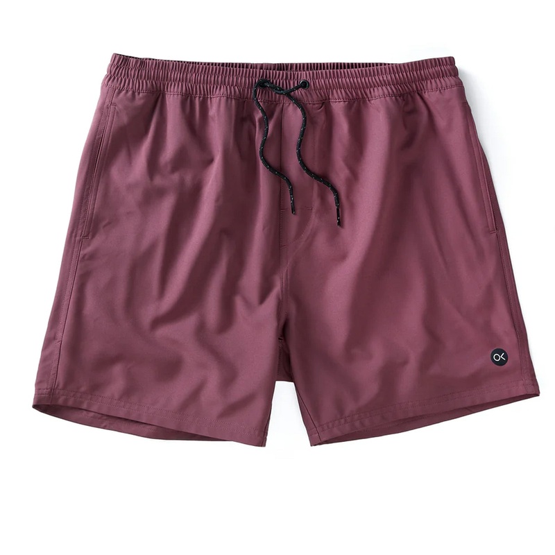 Outerknown Nomadic Volley Hybrid Men’s Boardshorts – Dark Fig