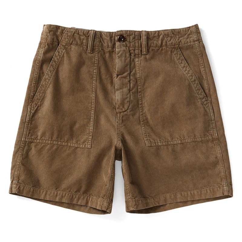 Outerknown Seventyseven Corduroy Men’s Walkshorts – Tawny Wood