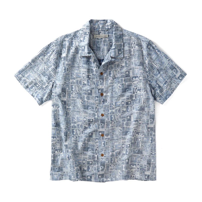 Outerknown The BBQ Men’s S/S Dress Shirt – Katsuo Icons