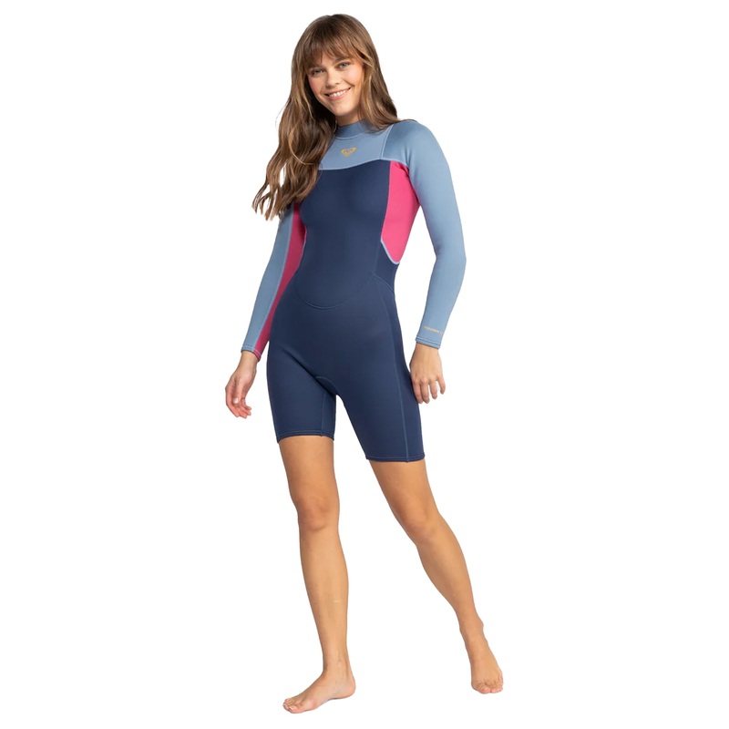 Roxy Prologue 2mm Back-Zip Women’s L/S Springsuit – Good Mood