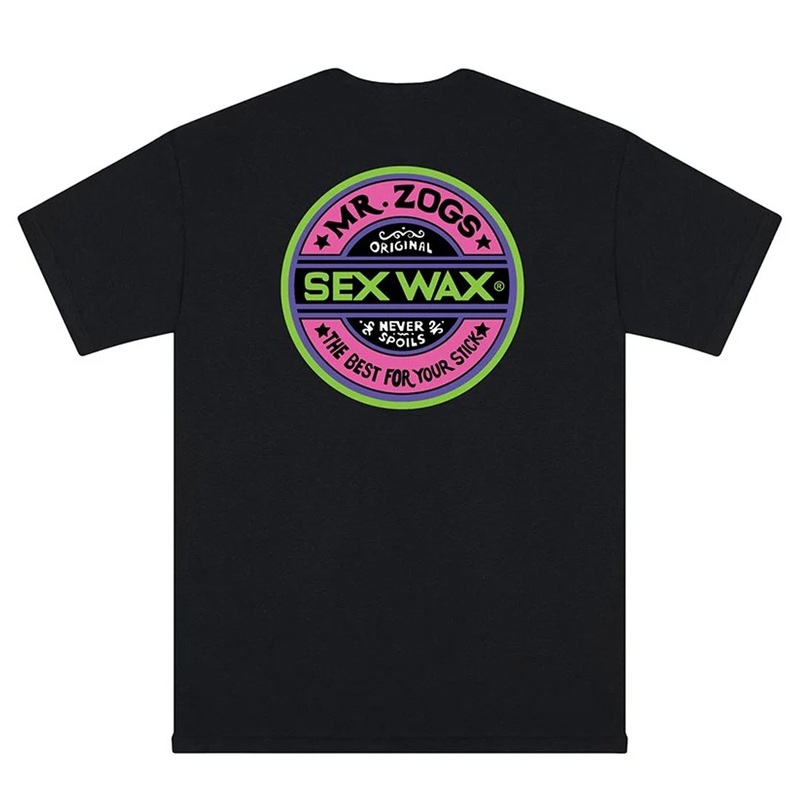 Sex Wax Fluoro Men’s S/S T-Shirt – Black