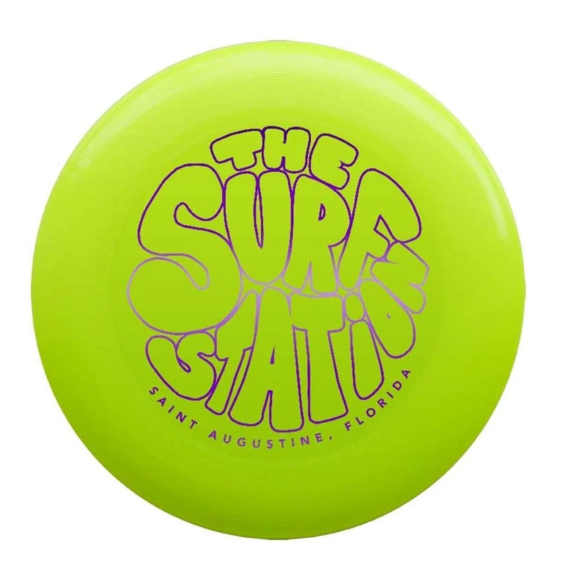 Surf Station Discraft Frisbee – Yellow/Purple