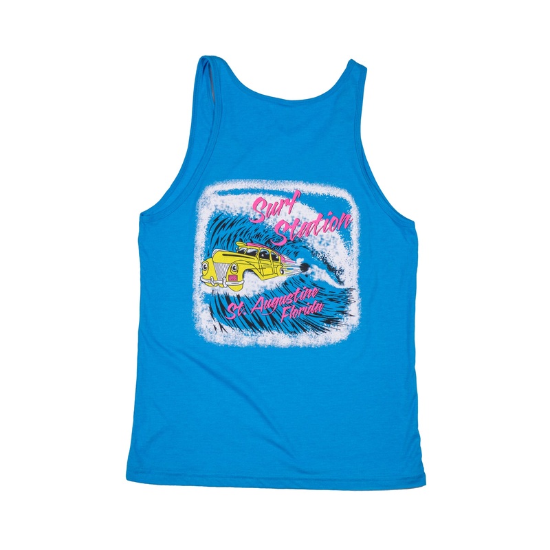 Surf Station Shooting Barrel Men’s Tank Top