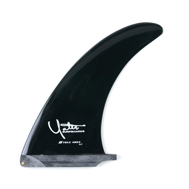True Ames Yater Classic 7″ Longboard Fin – Black