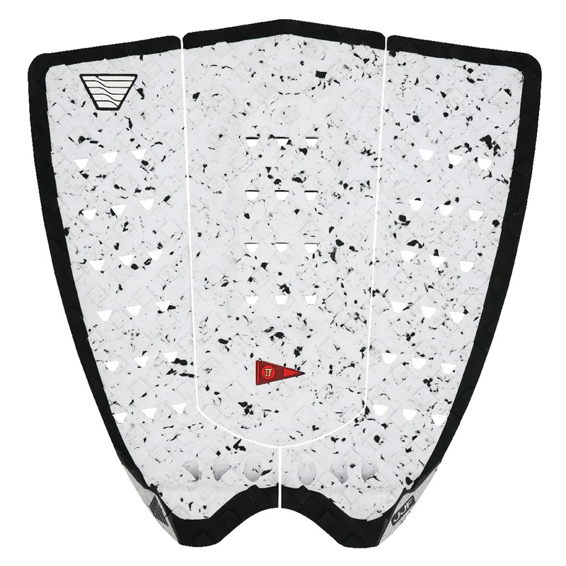 VEIA JJF Round Tail Pro Traction Pad – Orbiter White/Space