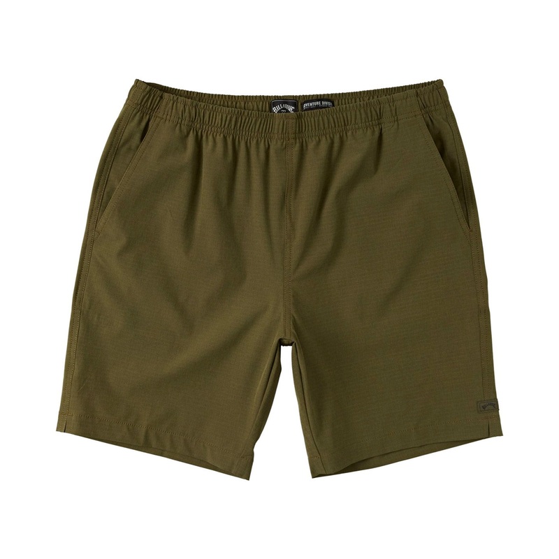 Billabong Transport Elastic 18″ Men’s Walkshort – Military