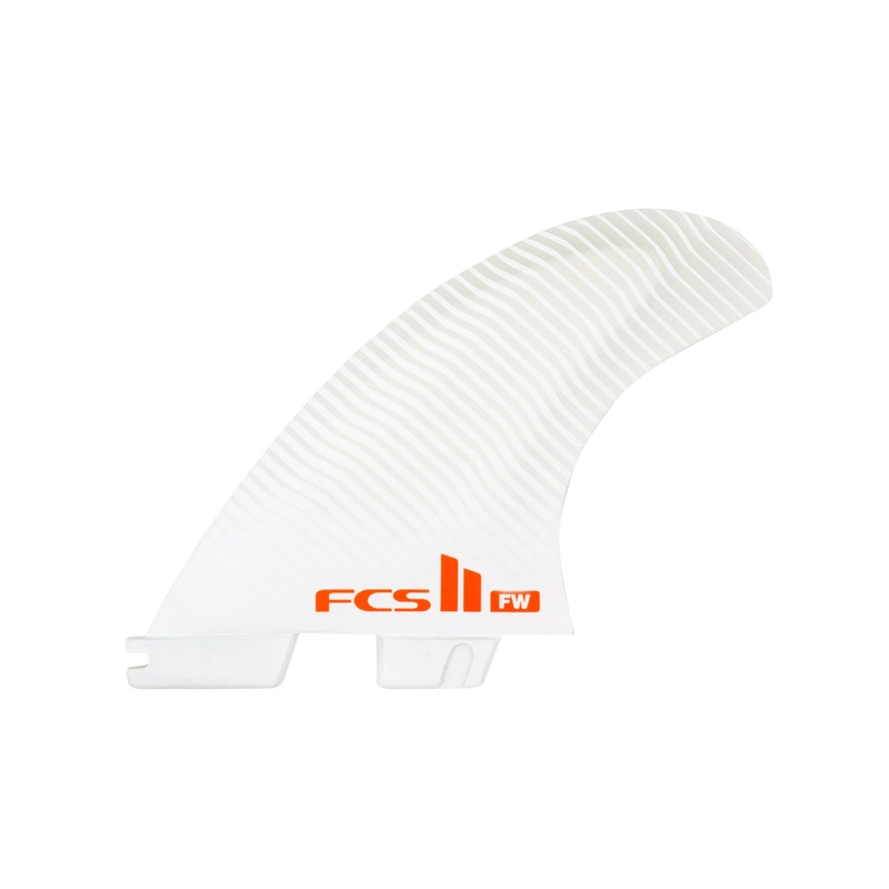 FCS II Firewire Dan Mann Performance Core Tri Surfboard Fins – Medium/White
