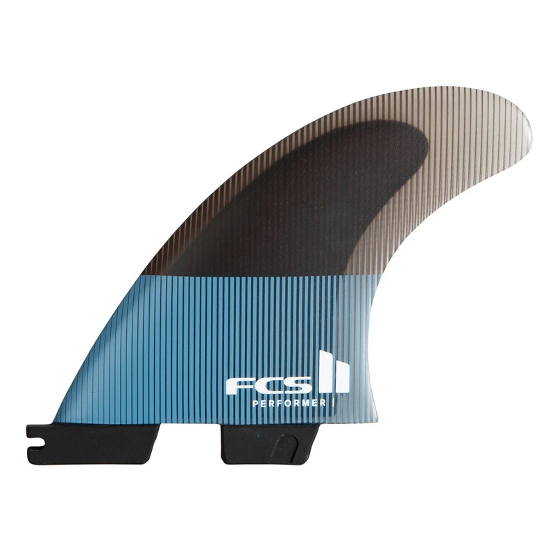 FCS II Performer Performance Core Tri Surfboard Fins – Medium/Blue
