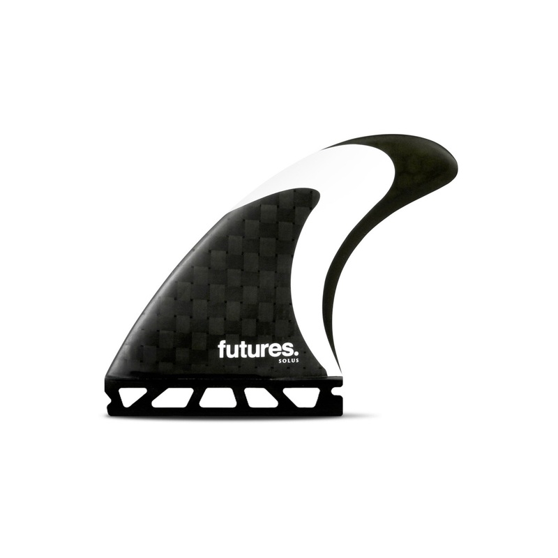 Futures Solus Tri Surfboard Fins – Medium/Black