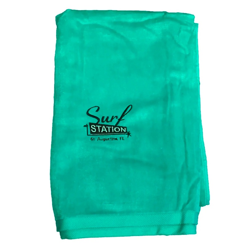 Surf Station Classic Beach Towel – Turquoise