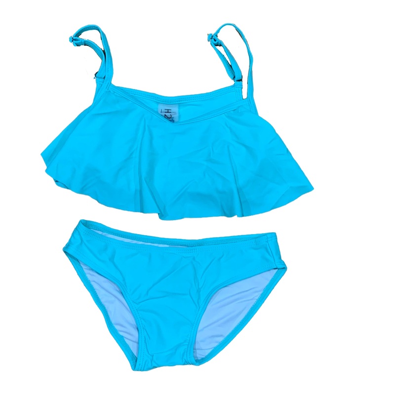 Surf Station Youth Girls Two Piece Bikini – Blue