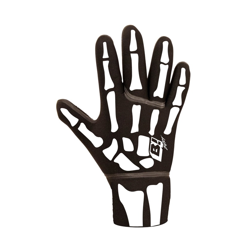 Buell 2mm 5 Finger Men’s Wetsuit Gloves – Bones