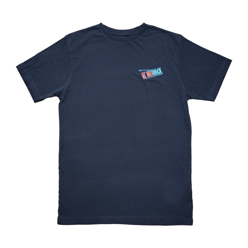Channel Islands Al Stamp Fade Men’s S/S T-Shirt – Blue