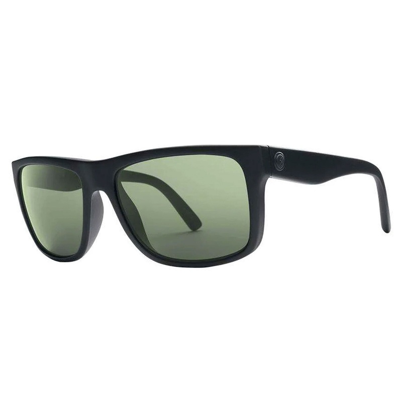 Electric Swingarm Men’s Sunglasses – Matte Black/Grey Polarized