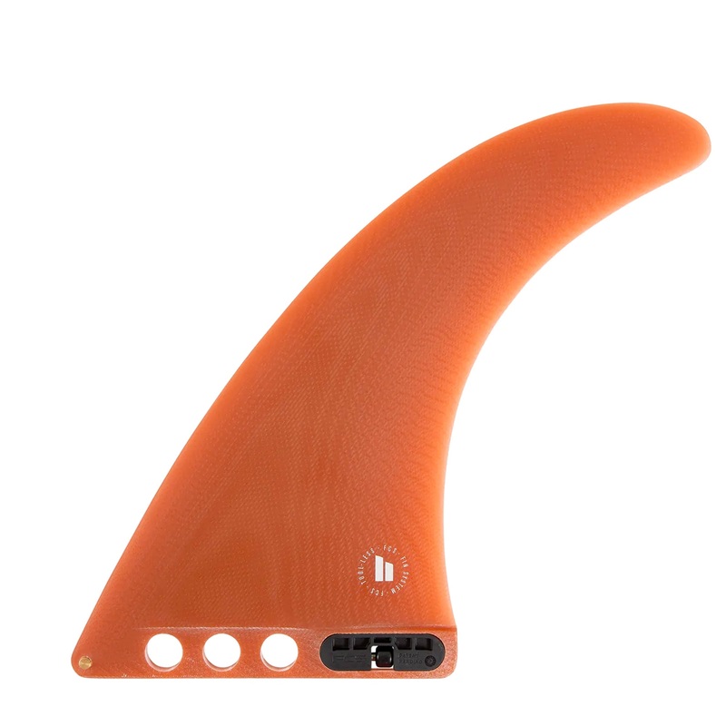 FCS II Connect Performance Glass Longboard Fin – 9″/Picante