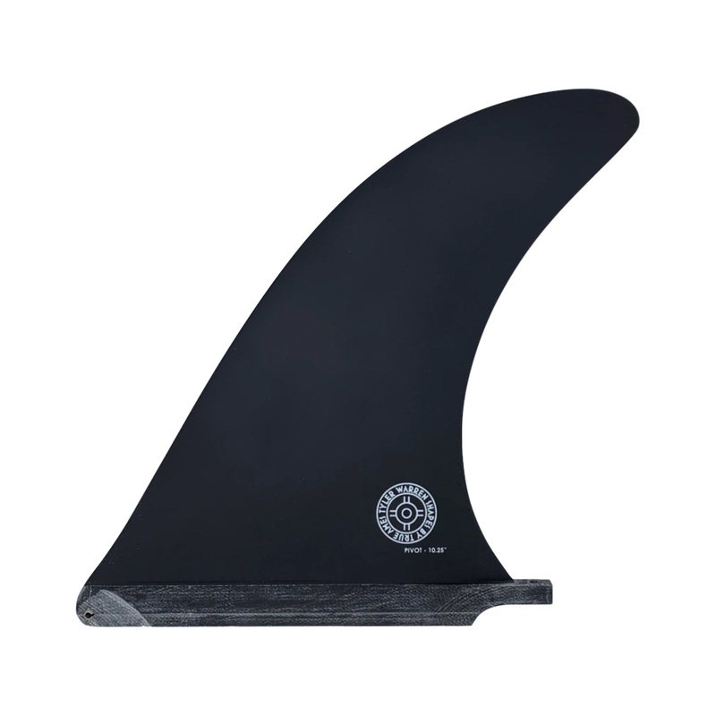 True Ames Tyler Warren Pivot Longboard Fin – 10.25″/Black