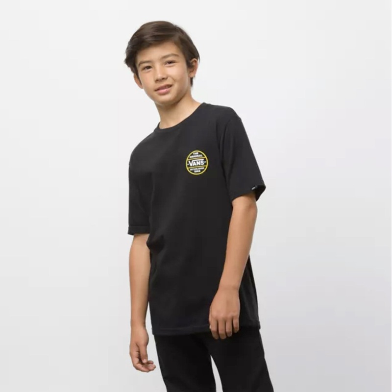 Vans Authentic Original Boy’s S/S T-Shirt – Black