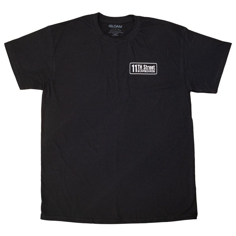 11th Street Surfboards Men’s S/S T-Shirt – Black