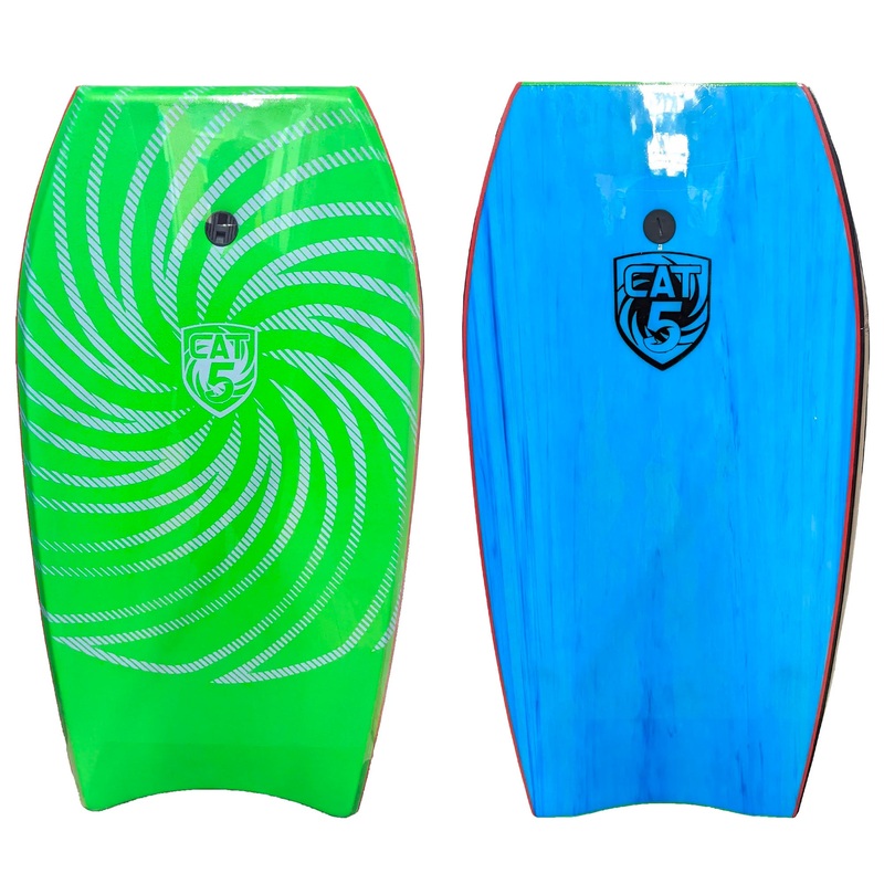 Cat 5 The Charger 45″ Bodyboard w/ Leash – Green