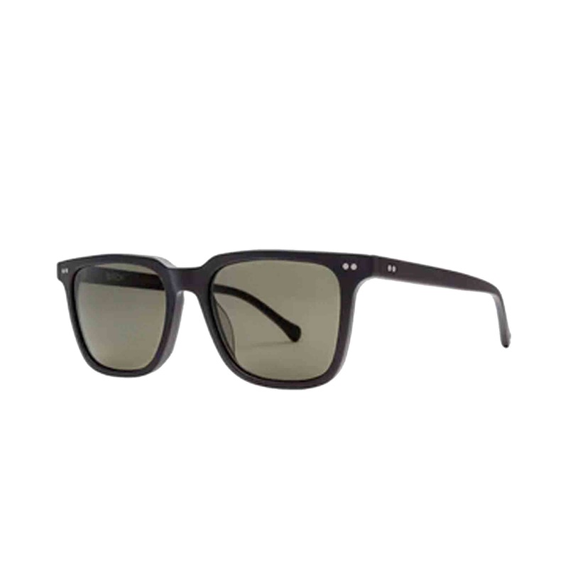 Electric Birch Men’s Sunglasses – Matte Black/Grey Polarized