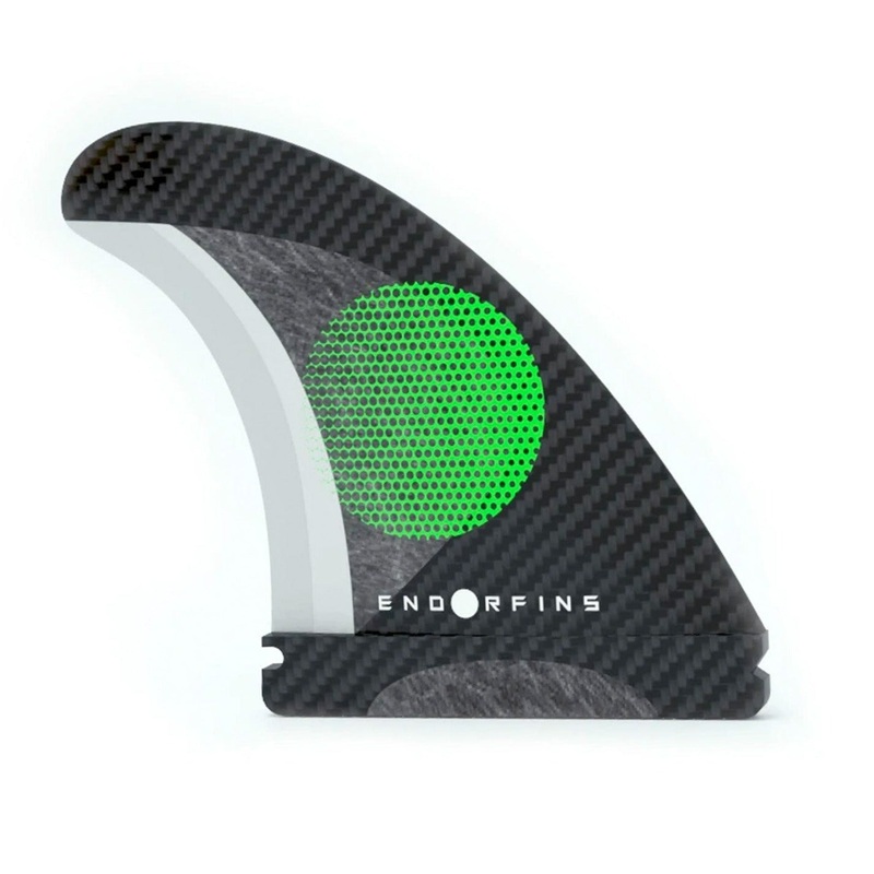 Endorfins Slater KS1 Futures Tri Surfboard Fins – Small/Green