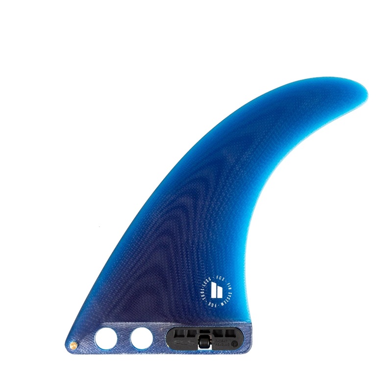 FCS II Connect Performance Glass Longboard Fin – 8″/Navy