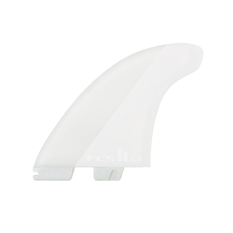 FCS II Mick Fanning Performance Core 2+1 Surfboard Fins – White