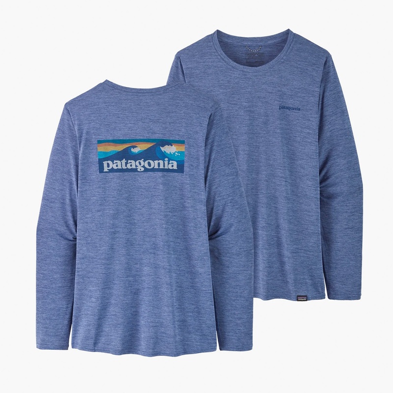 Patagonia Cool Daily Women’s L/S Capilene Shirt – Blue